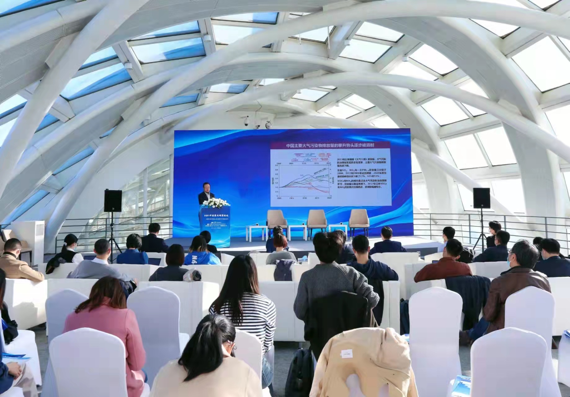 <b>《大气中国2021》发布：蓝天保卫战助力减碳目标完成</b>